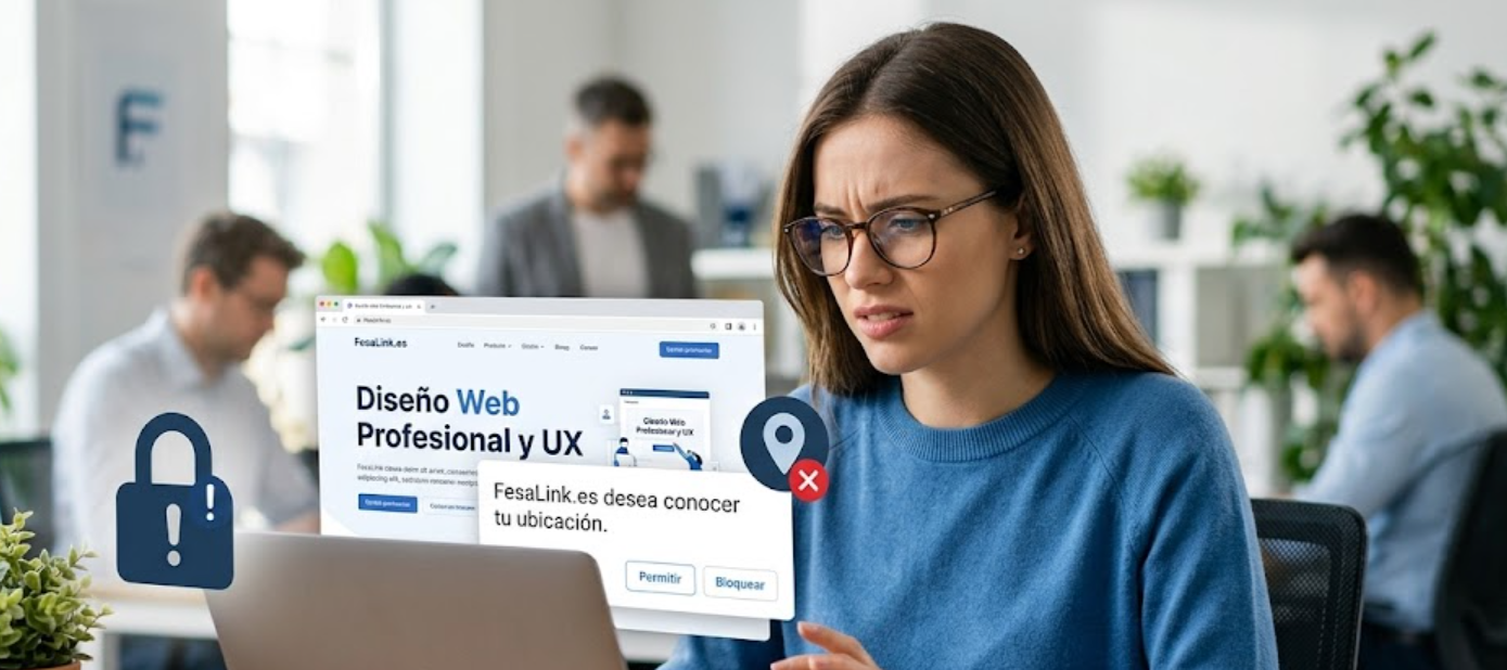 Por qué los permisos de ubicación espantan a tus clientes (y cómo mejorar tu web)